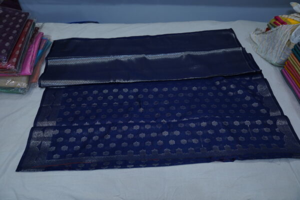 Mercerized Cotton Silk Saree – Soft, Lustrous & Classically Elegant